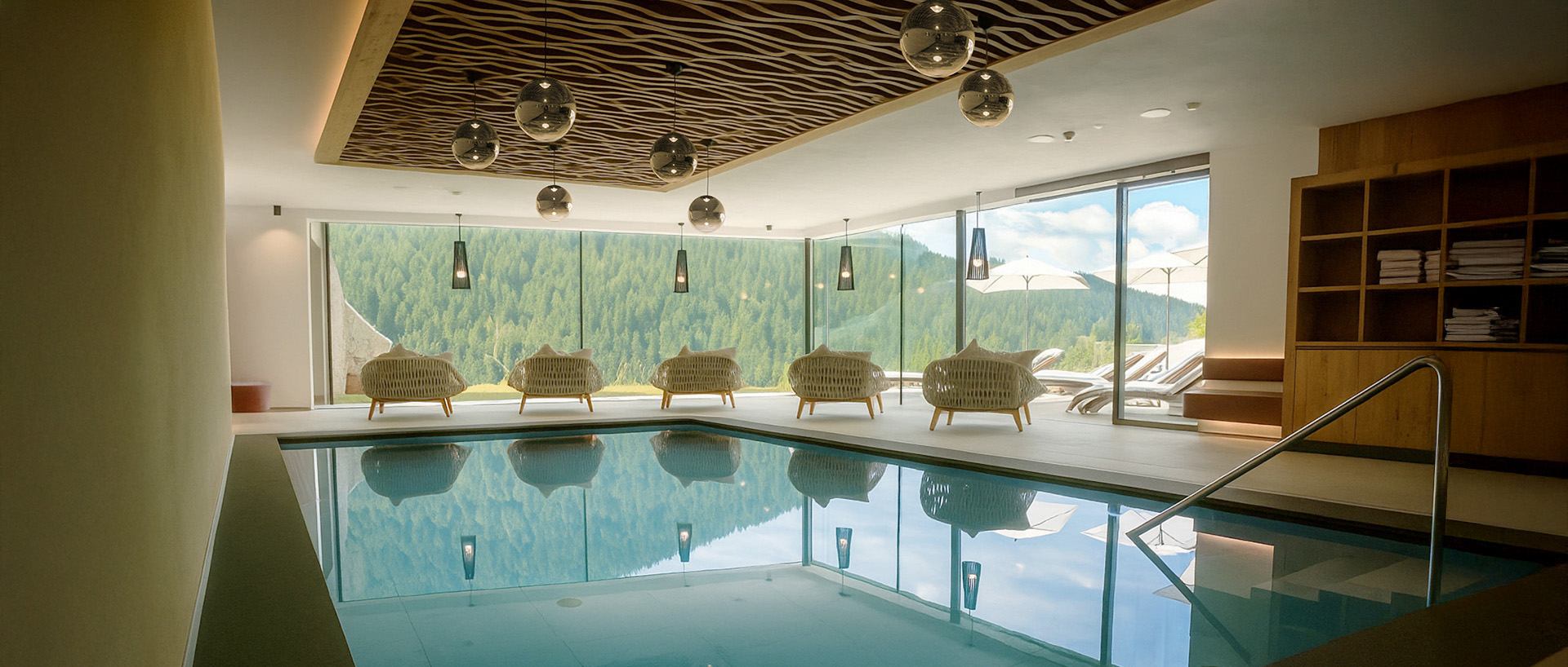 Moments of Calm – Relaxation Area at Hotel Fanes, Selva di Val Gardena